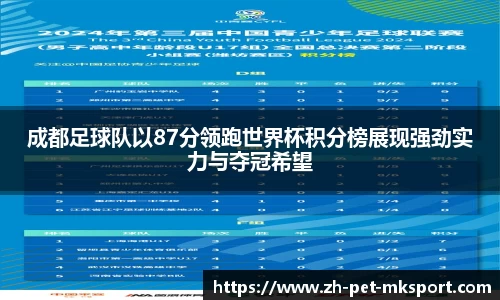 成都足球队以87分领跑世界杯积分榜展现强劲实力与夺冠希望